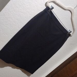 J. Crew Classic Black Pencil Skirt